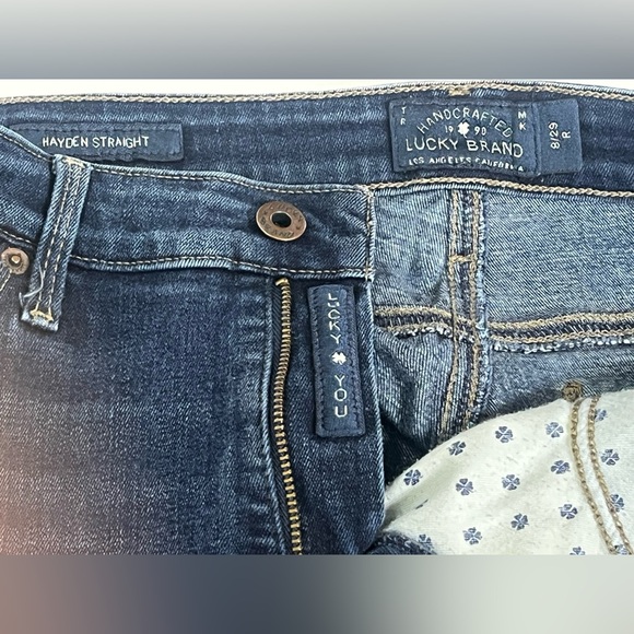 Lucky Brand Hayden Straight Leg Jeans Women 8/29 - Picture 10 of 10